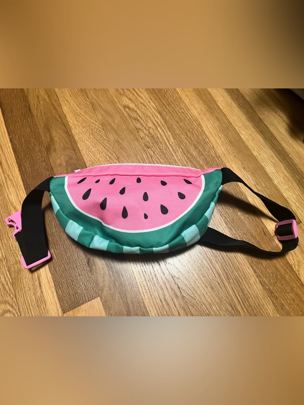 Fanny Pack Pink Watermelon Bag with Belt